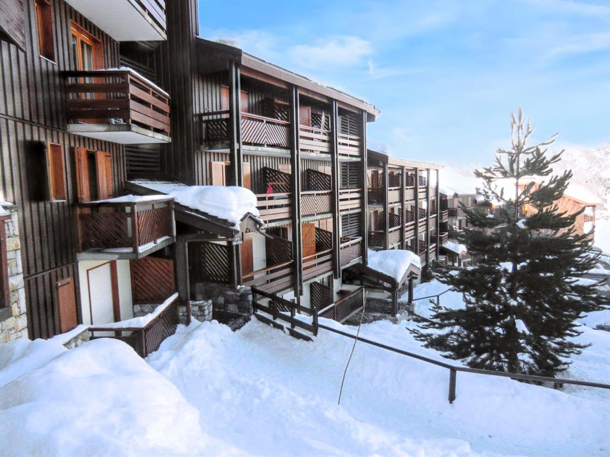 Appartement Au Pied Des Pistes A La Plagne - Vue Sur Montagne - Eksteriør billede